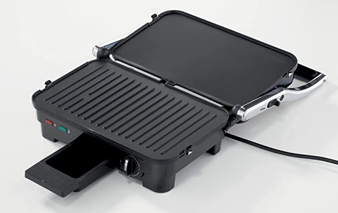 Kenwood Health Grill 1800W Bkmetal - Hgm50.000SI