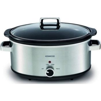 Kenwood Slow Cooker 6,5L - Silver/Black | SCM70.000SS