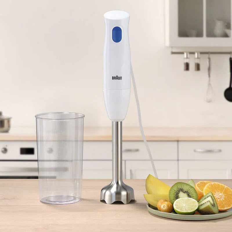 Braun - MQ10.001M Multiquick 2-in-1 Hand Blender 450W-600W - White