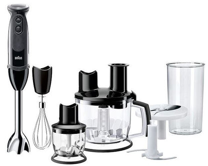 Braun MultiQuick 5 Vario Hand blender MQ 5285 BK with 6 Attachments BLS.MQ5285BK