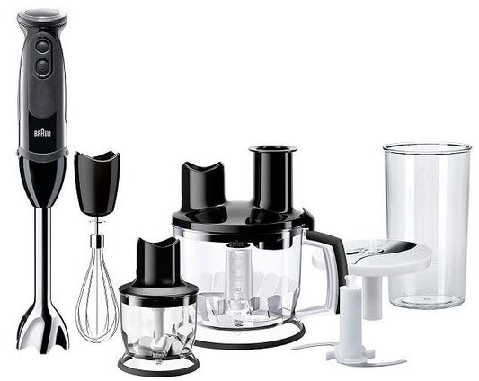 Braun MultiQuick 5 Vario Hand blender MQ 5285 BK with 6 Attachments BLS.MQ5285BK