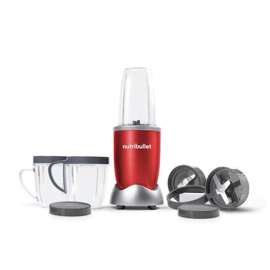Nutribullet 600 Blender, 12 Pc Set, Red, NBR-1212R