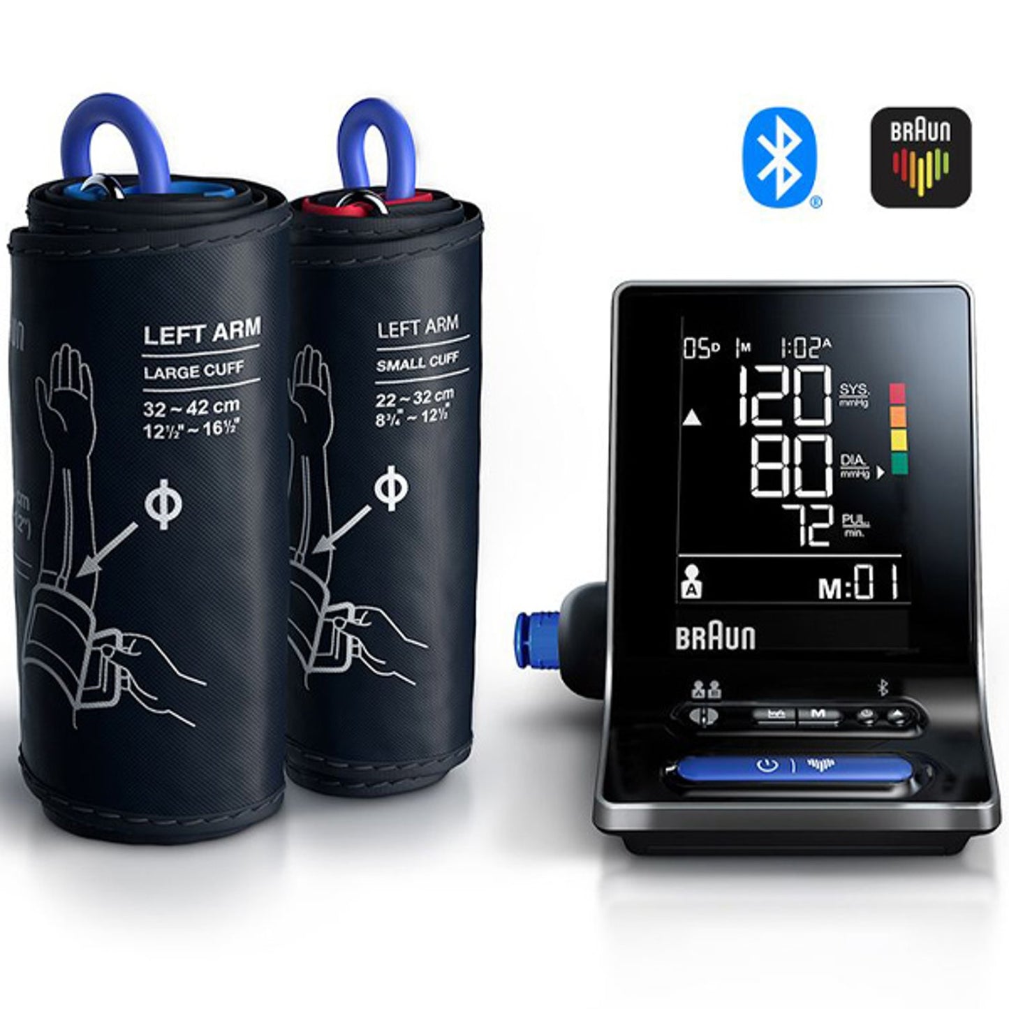 Braun ExactFit™ 5 Connect Upper Arm Blood Pressure Monitor - BUA6350