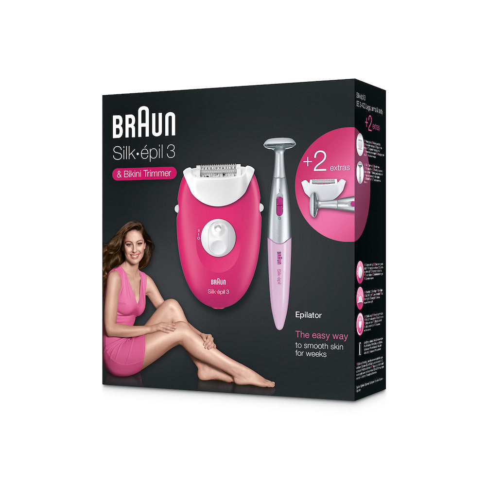 Braun Epilator & Bikni Trimmer Series 3 SE3420 BRN.SE3420