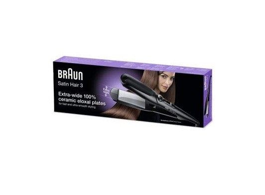 Braun Satin Hair 3 ? ST310 Hair Straightener with Extra Wide Plates