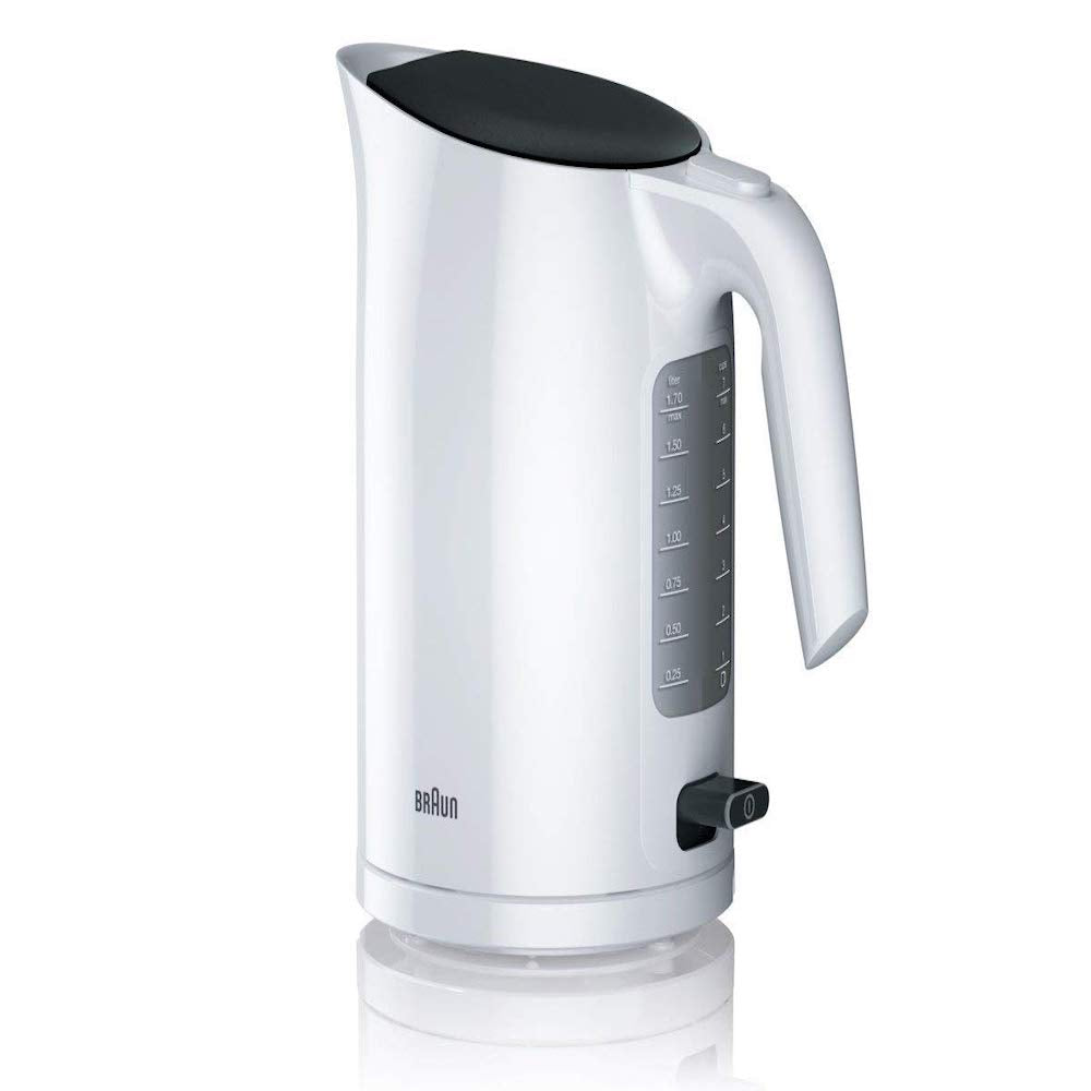 Braun Kettle, White, 1.7 Litres,3000 Watts WK 3110 WH BLS.WK3100WH