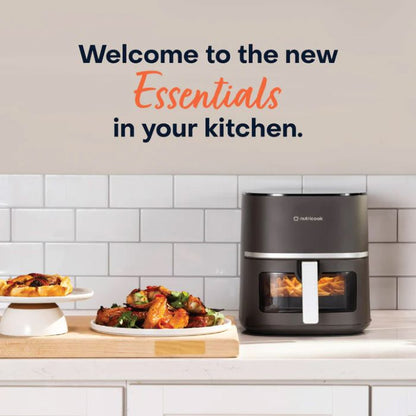 Nutricook Essentials Vision Air Fryer NC-AFE152V-G Grey 5.2L