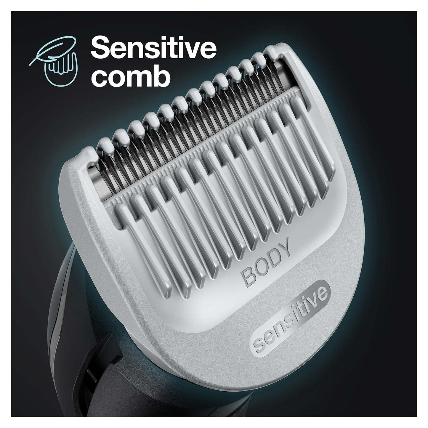 Body groomer 3 BG3340, with SkinShield technology and 3 attachments.