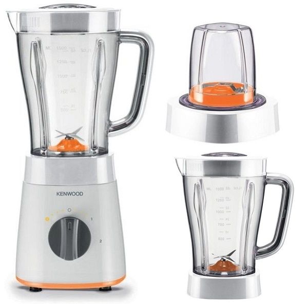 Kenwood Blender W/MILL+JAR KNW.BLP15.520WH