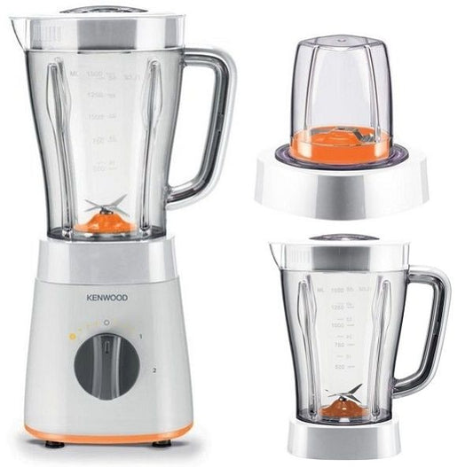 Kenwood Blender W/MILL+JAR KNW.BLP15.520WH