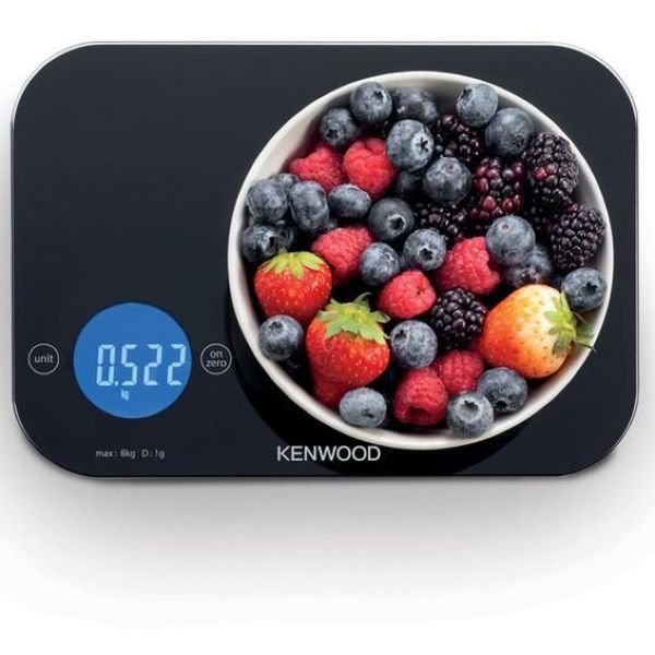 KENWOOD KITCHEN SCALE BLACK WEP50.000BK, 5 to 8 KG KNW.WEP50.000BK