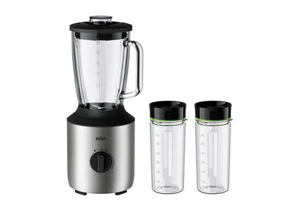 Braun JB3273SI Jug Blender 3 in 1 With Chopper and Grinder BLS.JB3273SI