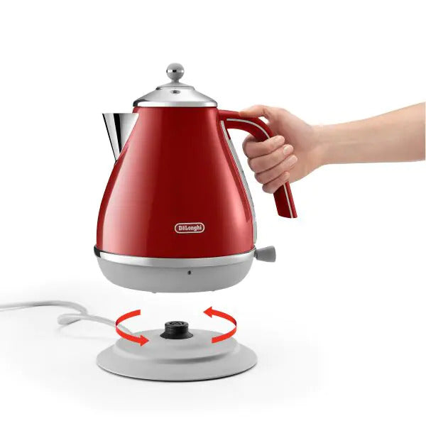 DELONGI ELECTRIC KETTLE RED 1.7 L KBOC3001.R DLI.KBOC3001.R