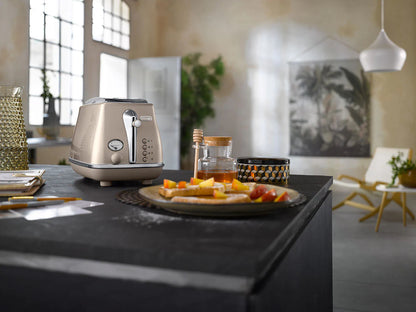 DELONGI TWO SLICE TOASTER CTOT2003BG DLI.CTOT2003BG