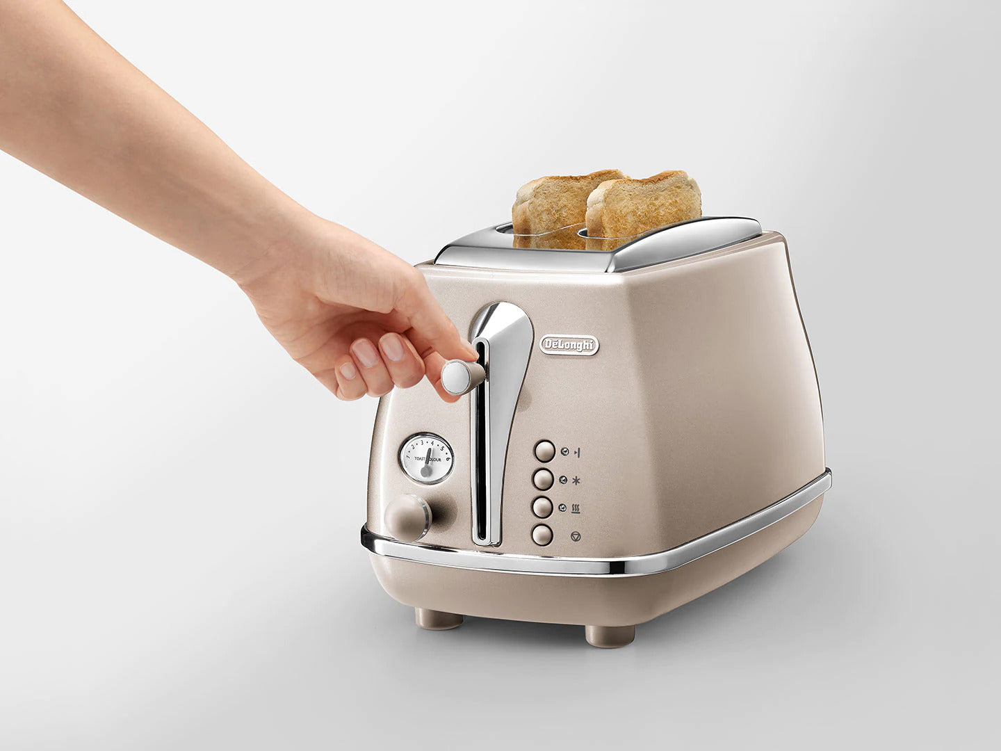 DELONGI TWO SLICE TOASTER CTOT2003BG DLI.CTOT2003BG
