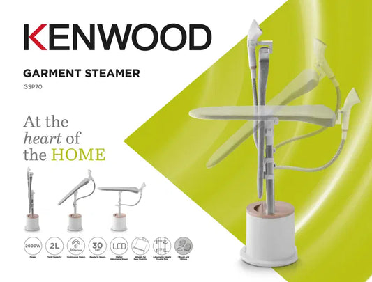 Kenwood Garment Steamer - GSP70.300WH