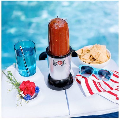 Magic Bullet MB4-0612 High Speed Blender Set 400W 6 Pieces Silver
