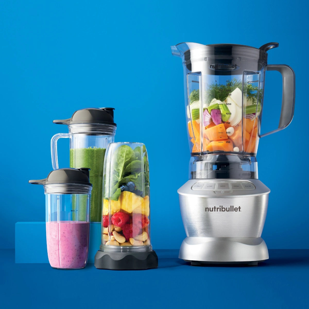 Nutribullet Full Size Blender + Combo, NBC-1110A