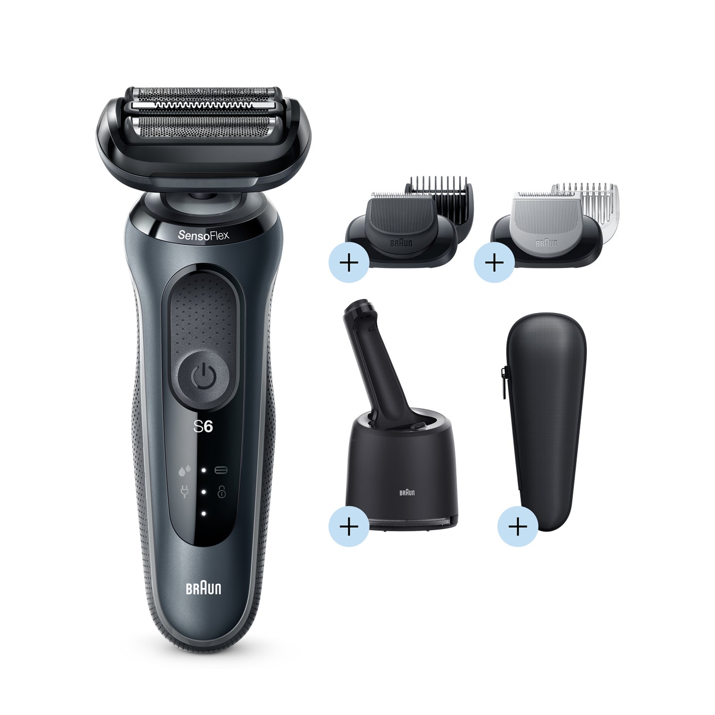 Shaver 6 Series with cleaning kit BRN.60-N7650CC