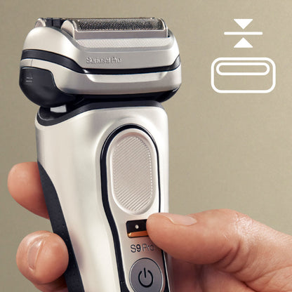 Braun Series 9 Pro 9477cc Wet &amp; Dry shaver with 5-in-1 SmartCare center and PowerCase, silver BRN.9477CC