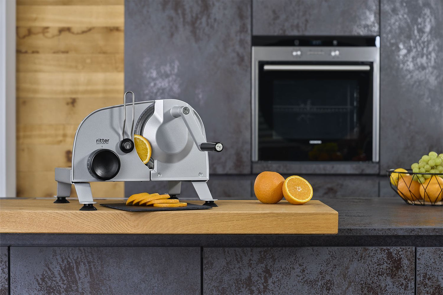 RitterWerk Hand-operated food slicer podio³