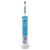Oral-B Braun D100 Kids Rechargeable Toothbrush Frozen II, White/Blue D100.414.2KX.FR