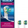 Oral B EB25-2 Floss Action Brush Heads 2 Pack BRN-EB25.2