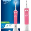 Oral-B Vitality Plus 3D White Rechargeable Electric Toothbrush D100.413.1 Pink D100.413.1PK