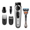 Braun Beard Trimmer BT5260, Hair Clippers for Men, Cordless & Rechargeable, Detail Trimmer with Gillette ProGlide Razor