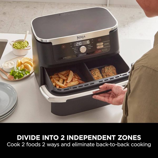 Ninja Foodi FlexDrawer Dual Air Fryer 10.4L AF500ME - Image 3